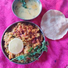A picture of Tadka khichdi.