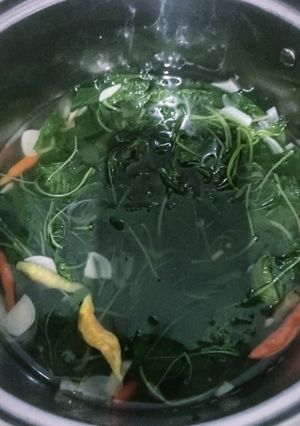 Foto resep Sayur bening, Bayam only