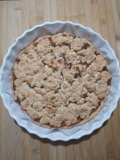 Foto di #562 Crostata sbriciolata con marmellata di albicocche 🥧🍑🥧
