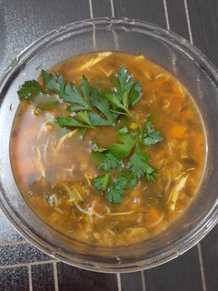 عکسی از دستور سوپ جو آیناز پز 😍😋