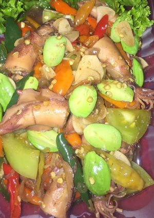 Foto resep Tumis Cumi asin