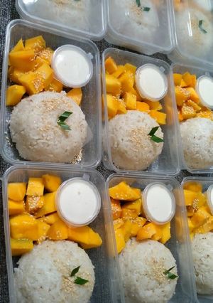 Foto resep Manggo sticky rice