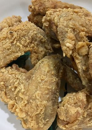 Foto resep #14 - Sayap ayam goreng tepung pedas pakai resep ci Xanders