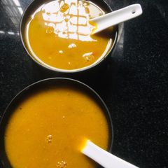 A picture of Bhankatiya(Turkey berry)soup.