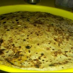 Aloo parantha A picture of Aloo parantha.