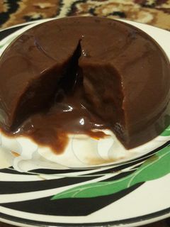 Foto resep Puding Choco Lava 🍮 Melted Chocolate Pudding