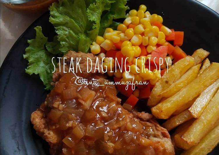 🥩 STEAK DAGING CRISPY 🥩