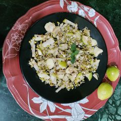 Sprouted Moong Fruits Salad A picture of Sprouted Moong Fruits Salad.