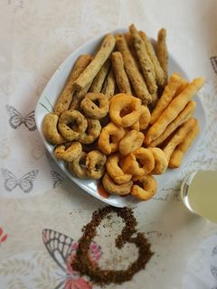 صورة لوصفة البسكوت المالح او البسكوت المبهر