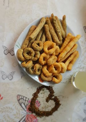 صورة لوصفة البسكوت المالح او البسكوت المبهر