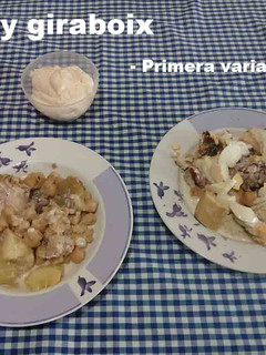 Una foto de Ajos y giraboix