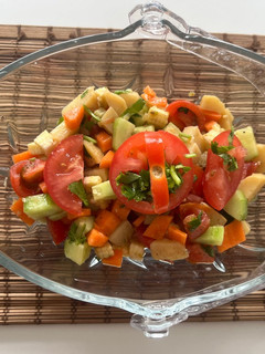A picture of Potato salsa (Summer Salad).