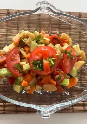 A picture of Potato salsa (Summer Salad).