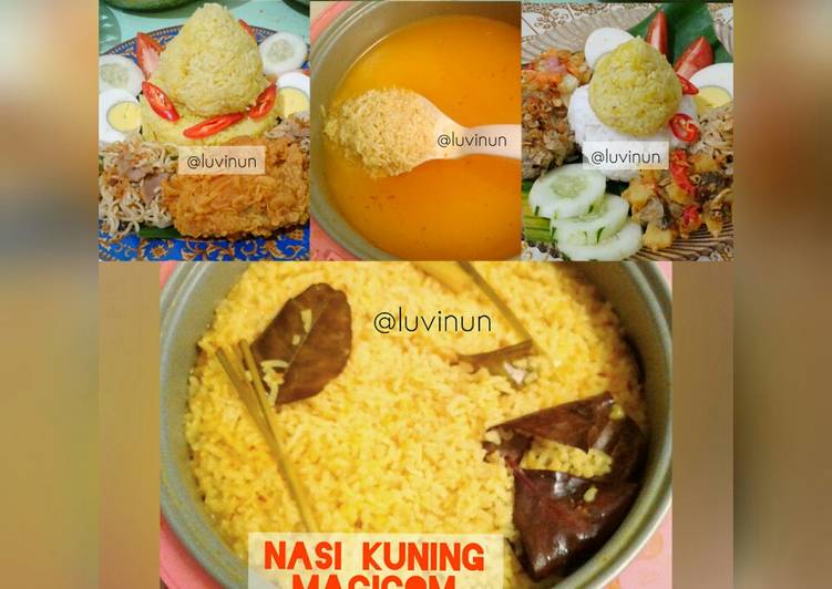 Bagaimana Menyiapkan Nasi Kuning #MagicomSeries yang Menggugah Selera