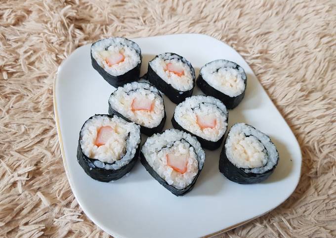 Cara bikin Sushi rumahan sedap ðŸ˜