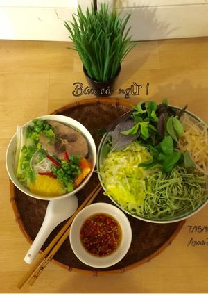 Hình của món Bún cá ngừ !.