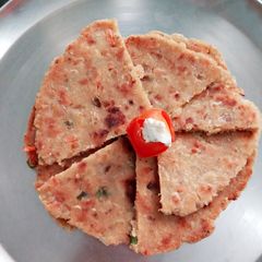 A picture of Multigrain flour paratha.