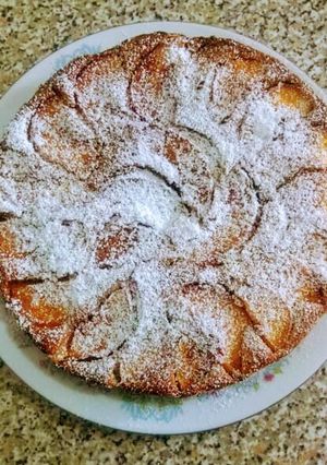 Foto di Torta integrale alle pesche