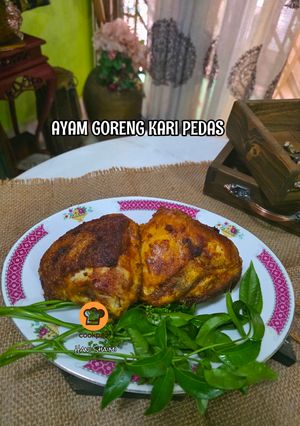 Gambar Ayam goreng kari pedas