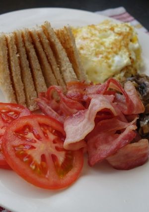 A picture of Quick brekkie.
