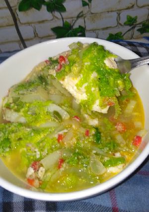 Foto resep Sawi putih telur ngumpet
