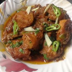 A picture of Chicken korma.