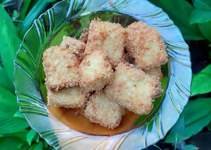 Resep Nugget Tempe Keju Wortel oleh Giovanni Euodia - Cookpad