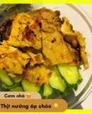 Thịt nướng áp chảo đơn giản 😋