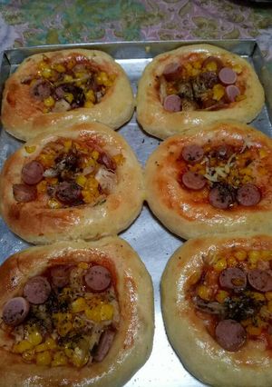 Foto resep Roti sobek selembut kapas (dough pizza, bisa buat roti manis)