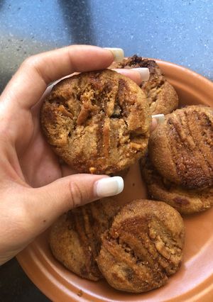Una foto de Galletas 3 ingredientes de mantequilla de maní🥜💛
