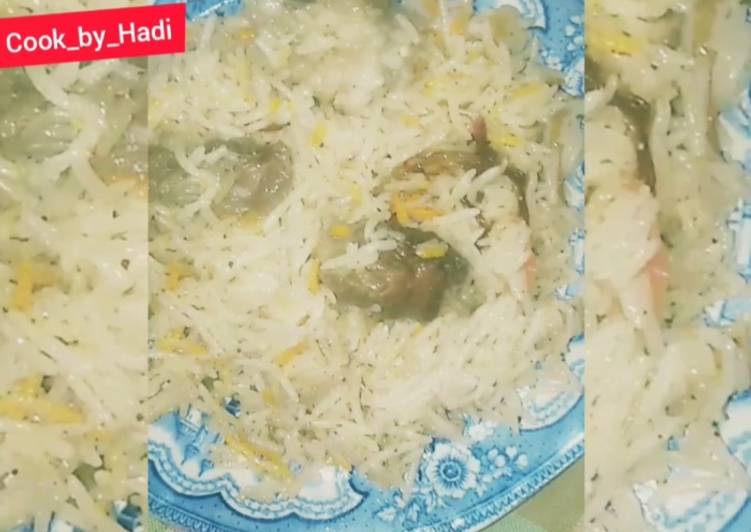 Lucknowi mutton yakhni Pulao π