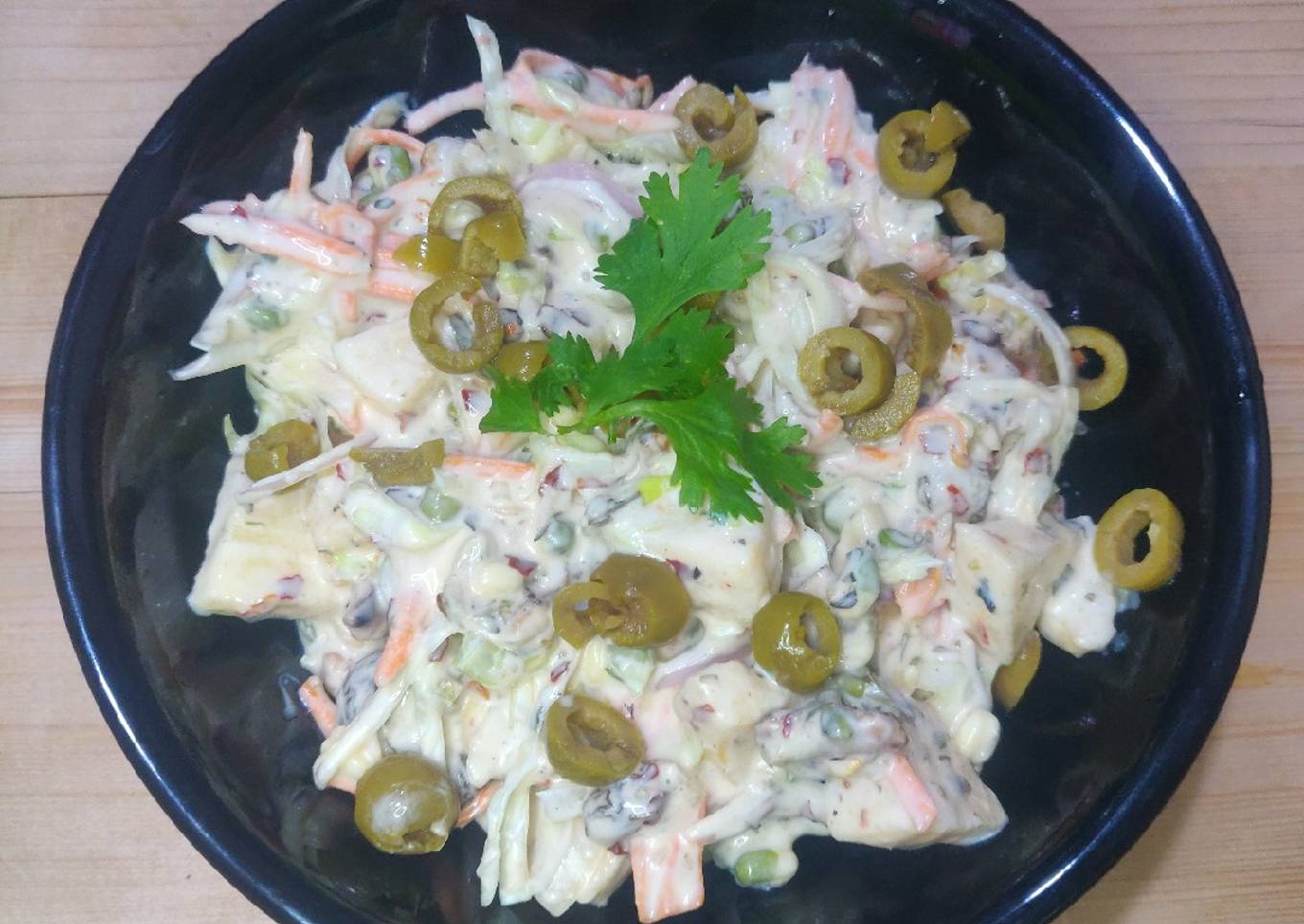 Apple Walnut Coleslaw