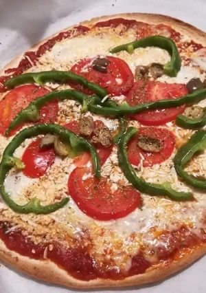 Φωτογραφία της συνταγής Anna’s super tasty & super healthy tortilla pizza!!!