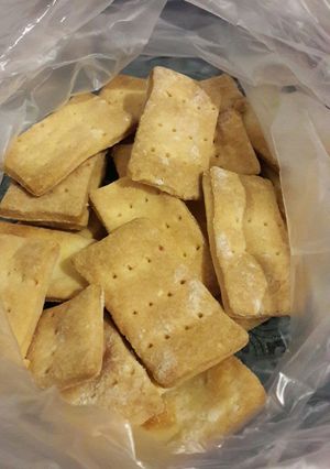 Una foto de Galletas saladas rápidas sin gluten solo 2 ingredientes