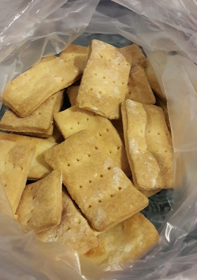 Una foto de Galletas saladas rápidas sin gluten solo 2 ingredientes