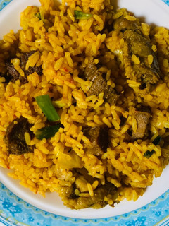 A picture of Smokey rice.