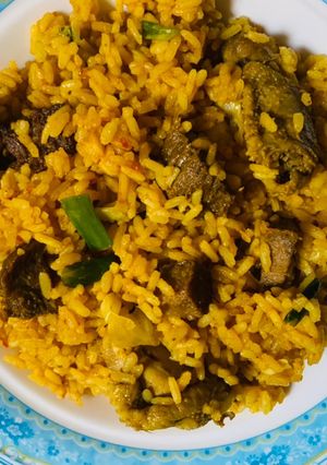 A picture of Smokey rice.