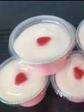 Puding Strawberry Vla Vanilla