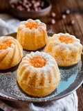 Mini Bundt Cake 🍩 Mandorle e Arance 🍊
