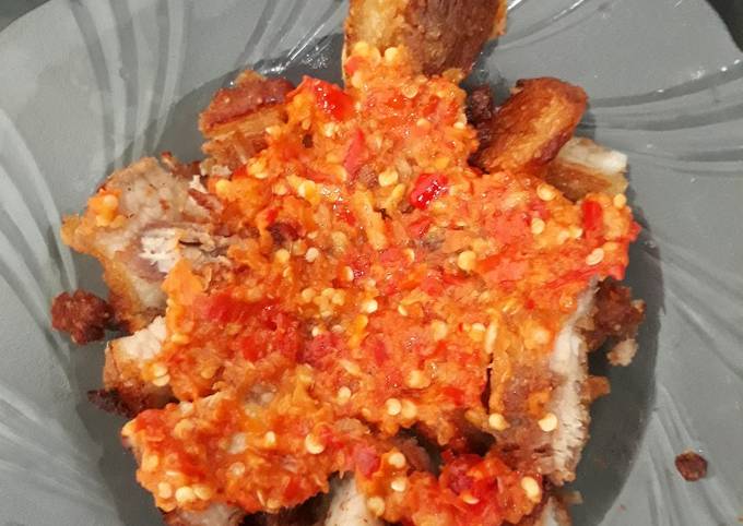 Resep Babi Tore sambal Korek oleh tasyaloen Cookpad