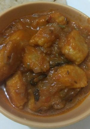 A picture of Baby corn masala.