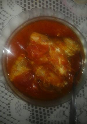 Foto resep Asam pedas ikan senangin