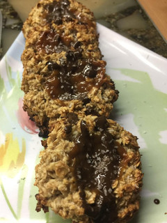 Una foto de Pepas saludables y me de avena y banana