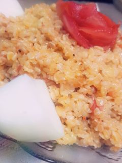 صورة لوصفة برغل بالبندورة