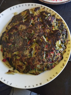 Una foto de Tortilla de acelga