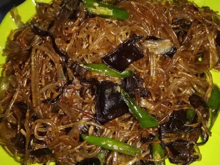 Yuk intip, Bagaimana cara bikin Tumis Sohun karet gelang Cabe Hijau yang lezat