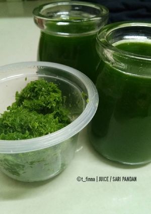 Foto resep Juice Pandan / Sari Pandan / Ekstrak Pandan