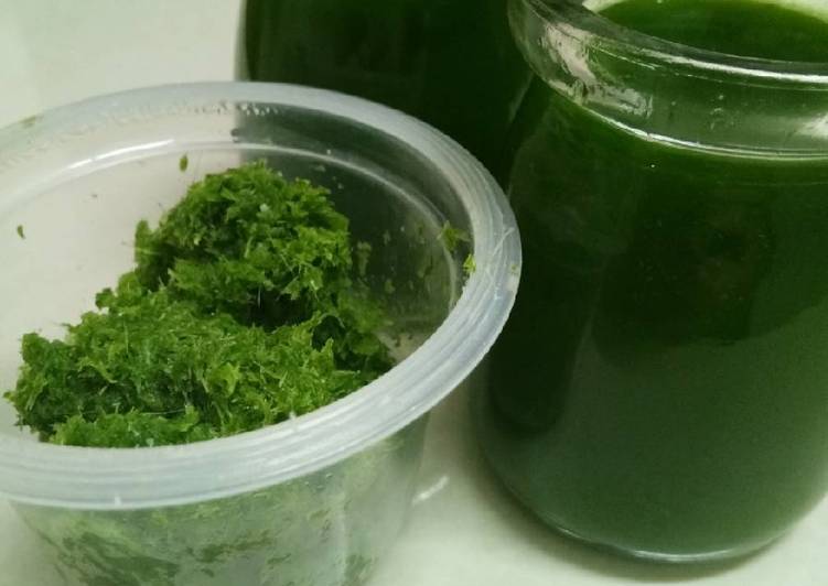 Bagaimana Menyiapkan Juice Pandan / Sari Pandan / Ekstrak Pandan, Bisa Manjain Lidah