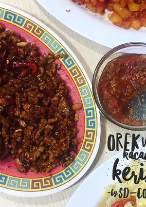 Foto resep Orek Tempe Kacang Kering SD-Cooking
