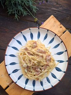 Foto resep Spagetti alfredo (carbonara)